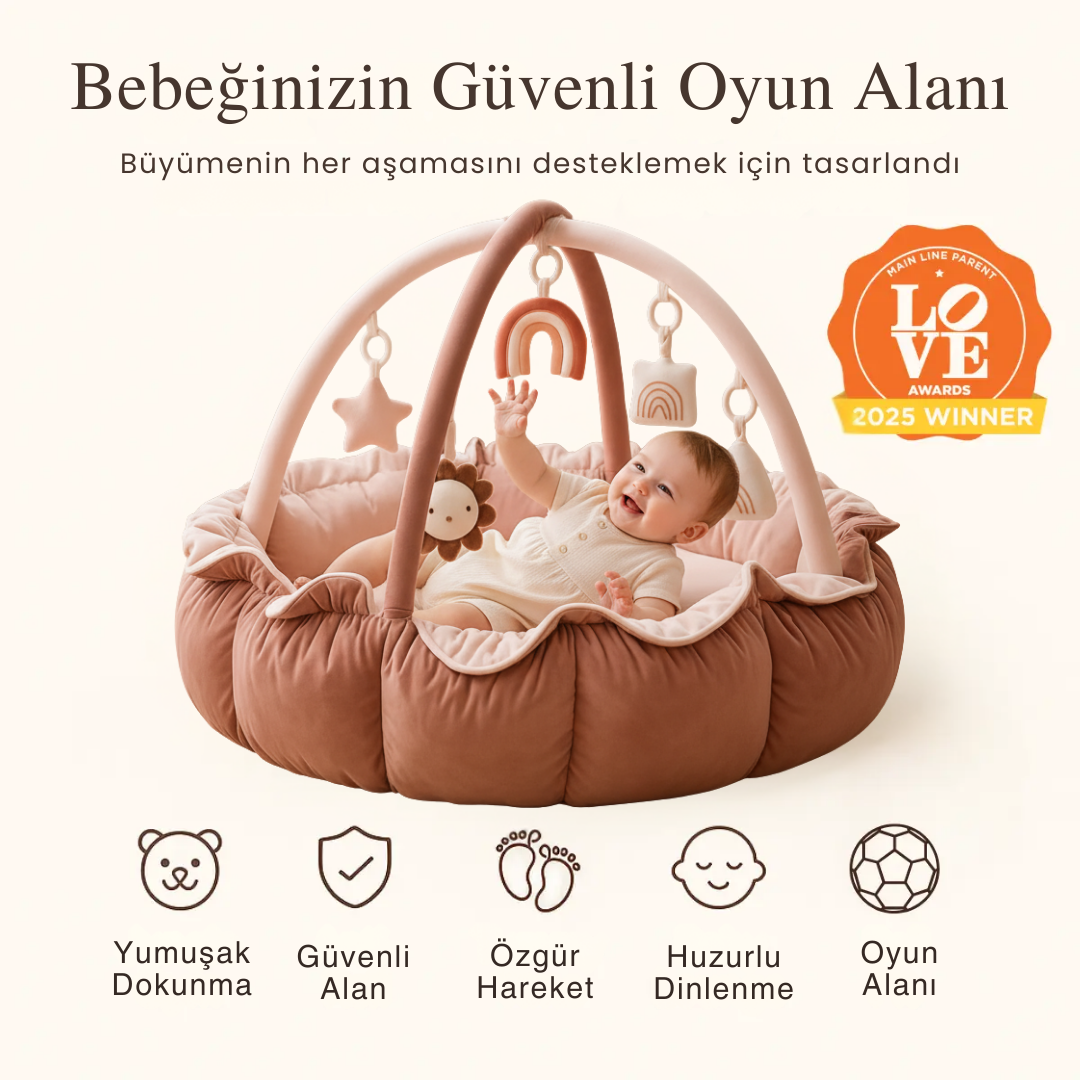 Bebece™ Bebek Oyun ve Aktivite Matı