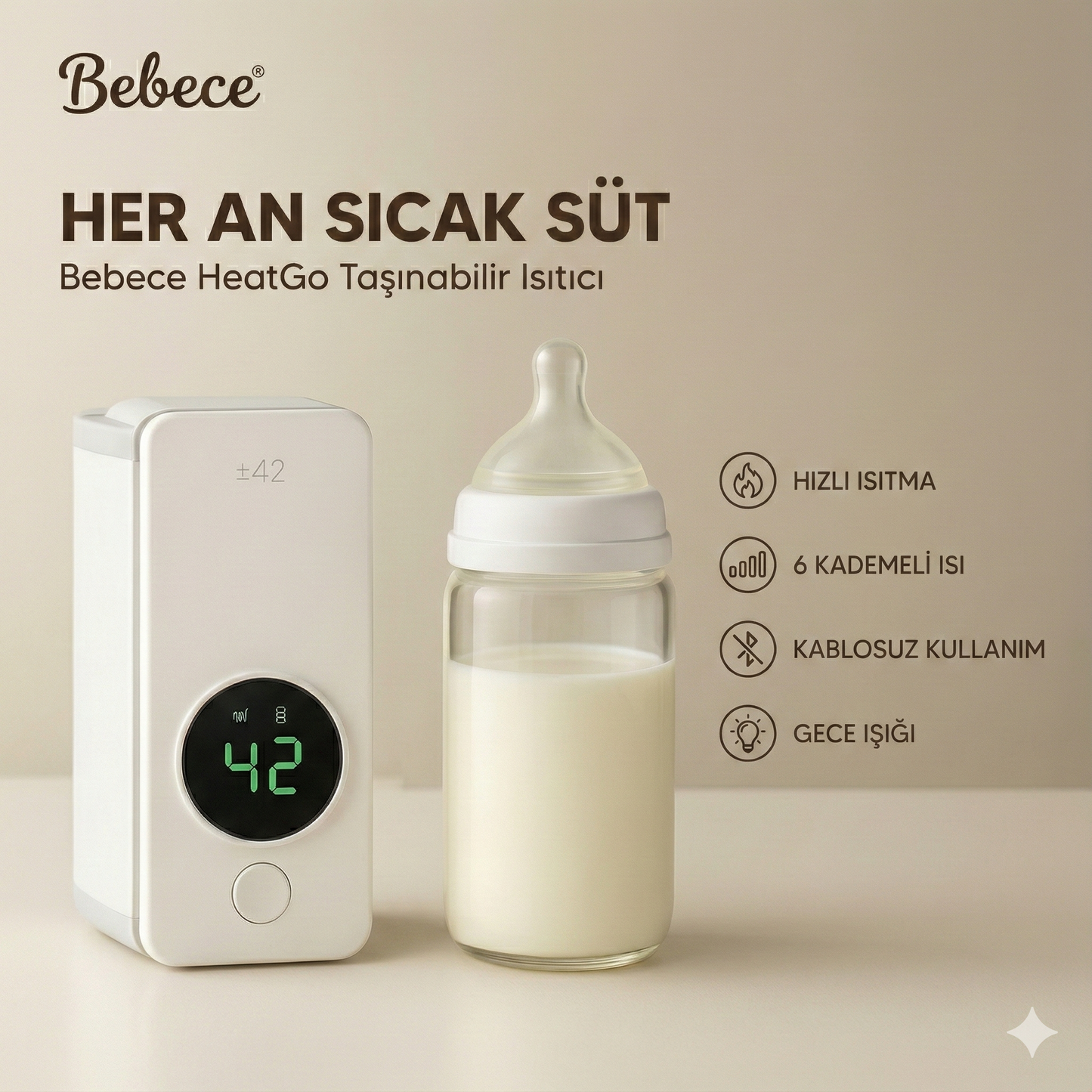 BebeceHeatGo | Biberon Isıtıcı