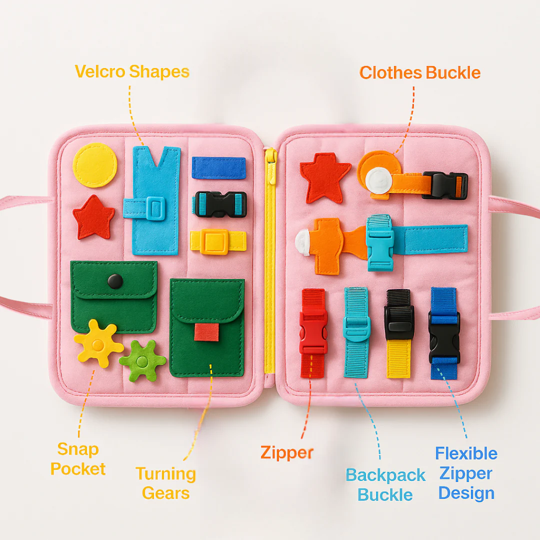 BebeceSenseBook | Montessori Duyular Keşif Kitabı