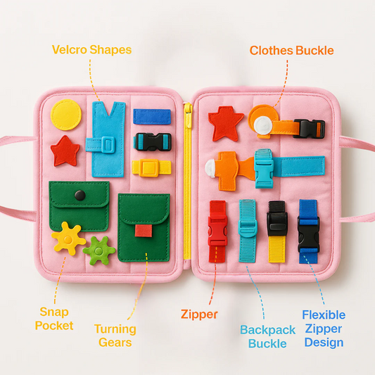 BebeceSenseBook | Montessori Duyular Keşif Kitabı